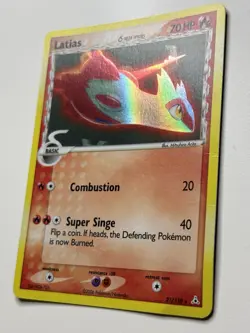 Latias 21/110 - Pokemon Card Ex Holon Phantoms Holo Rare 21/110 Delta Species MP - Image 3