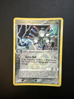 Pokemon TCG Holon's Magneton 22/113 EX Stamped Holo Delta Species- LP - Image 1