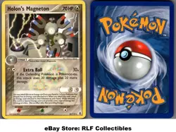 2005 Pokemon, EX Delta Species, #22/113 Holon's Magneton, Rare - Image 1