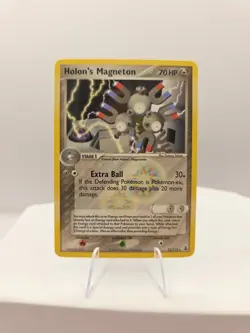 Pokemon Holon's Magneton 22/113 Rare Delta Species Pokemon NM - Image 1