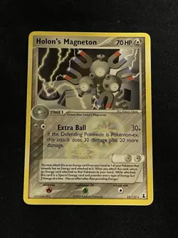 Pokemon Holon's Magneton (Delta Species) 22/113 RARE (LP) - Image 1