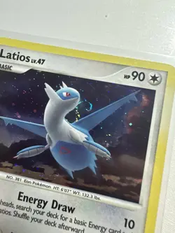 FART SWIRL Latios 4/17 Pop Series 7 Holo Rare Pokemon TCG Card 2008 - Image 3