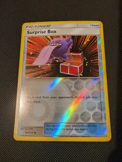 POKEMON Surprise Box 187/214 Sun & Moon Unbroken Bonds Reverse Holo Gengar Card - Image 1