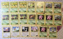 VINTAGE Pokemon 85 Card Lot - Gym Heroes Common/Uncommon/Rare Pokemon - Image 4