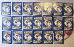 VINTAGE Pokemon 85 Card Lot - Gym Heroes Common/Uncommon/Rare Pokemon - Image 5