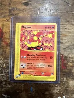 Pokemon TCG Magmar Expedition Base Set Uncommon Card 86/165 - Image 1