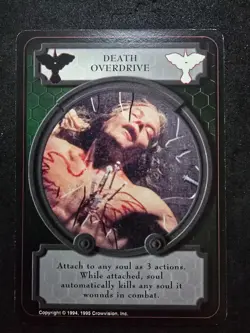 1994 The Crow Trading Card Game TCG - Death Overdrive - Image 1