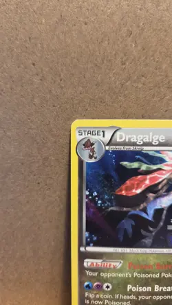 Dragalge Promo XY10 Stamped holo NM - ungraded Pokemon Card - Image 3