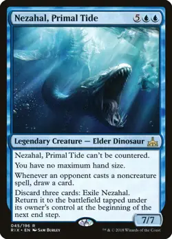 1x Nezahal, Primal Tide RIX - LP- MTG RIX - Rare - Image 1