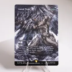 Astral Titan Primeval Titan Showcase 48 Regular MTG Final Fantasy NM - Image 1