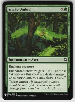 Snake Umbra C The List Reprints 162 MTG - Image 1