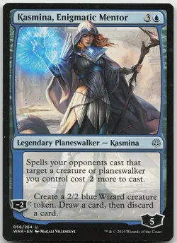 Kasmina, Enigmatic Mentor Uncommon War of the Spark LP MTG - Image 1