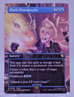 Flash Photography (Borderless) MtG: Final Fantasy (Regular) K307 - Image 1