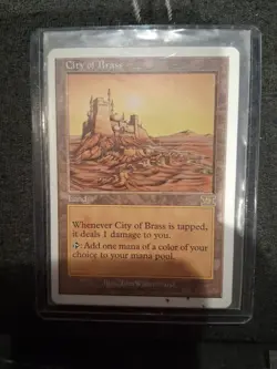City of Brass Classic MTG Core Set 6th Edition Regular - Image 1