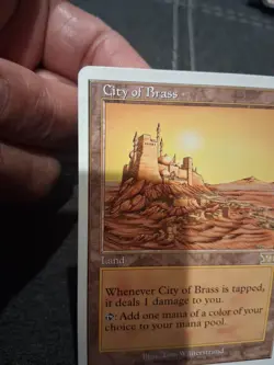 City of Brass Classic MTG Core Set 6th Edition Regular - Image 4
