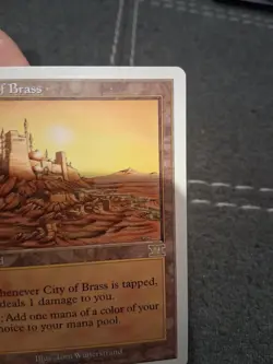 City of Brass Classic MTG Core Set 6th Edition Regular - Image 5