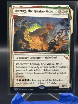 Anzrag, the Quake-Mole Showcase Murders at Karlov Manor 0186 Regular Mythic MTG - Image 1