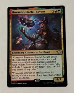MTG Roxanne, Starfall Savant - Outlaws of Thunder Junction LP - Image 1