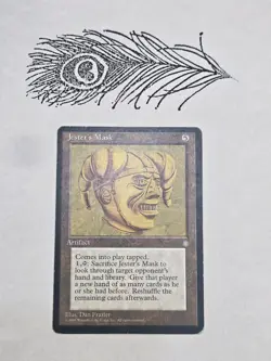 Jester's Mask Ice Age Regular Non Foil Mtg Magic The Gathering - Image 1