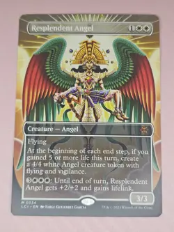 Magic TCG: Resplendent Angel (Borderless) The Lost Caverns of Ixalan Regular - Image 1