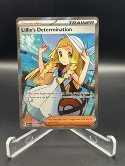 2025 Pokemon TCG Mega Evolution 169/132 Lillie's Determination Ultra Rare - Image 1