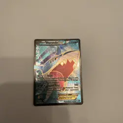 Pokemon TCG Sharpedo-EX Primal Clash Holo Full Art Ultra Rare Card 152/160 - Image 1