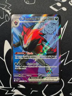 N's Zoroark EX 175/159 Pokemon TCG S&V Journey Together Ultra Rare English - Image 1