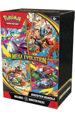 Pokemon TCG ME01 Mega Evolution Booster Bundle Sealed New - Image 1