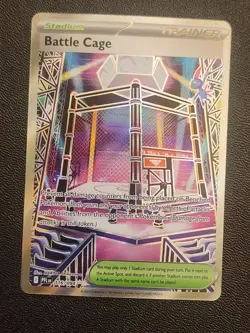 Battle Cage Ultra Rare 116/094 Me02: Phantasmal Flames Pokemon English B1 - Image 1