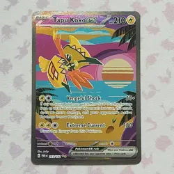 Tapu Koko EX 247/182 | SIR | NM, English | Paradox Rift | Pokemon TCG - Image 1