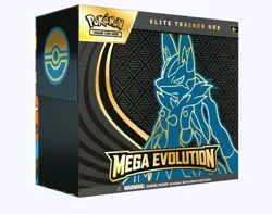 Pokemon TCG Mega Evolution Elite Trainer Box Lucario EtB factory sealed - Image 1