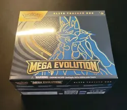 Pokemon TCG Mega Evolution Elite Trainer Box Lucario EtB factory sealed - Image 2