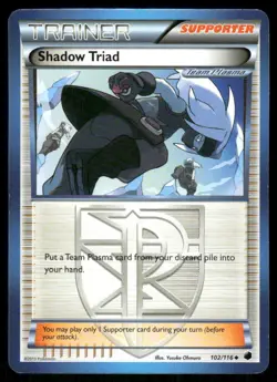 Pokemon Tcg Shadow Triad #102 Plasma Freeze NM - Image 1