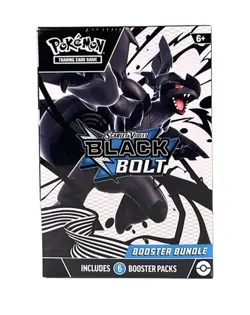 Pokemon TCG Scarlet & Violet Black Bolt Booster Bundle (6 Packs) - Image 1