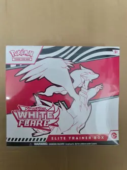 Pokemon TCG White Flare Elite Trainer Box ETB Scarlet and Violet New Sealed S&V - Image 1