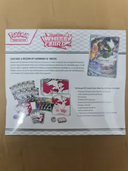 Pokemon TCG White Flare Elite Trainer Box ETB Scarlet and Violet New Sealed S&V - Image 2