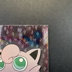 Pokemon Topps Series 1 Black Logo Holo #39 Jigglypuff MP/LP - Image 2