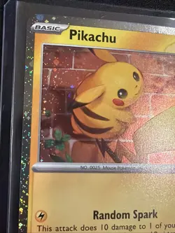 Pokemon TCG Pikachu 051/162 Stamped 2026 Pokemon Day 30 Promo Cosmos NM - Image 2