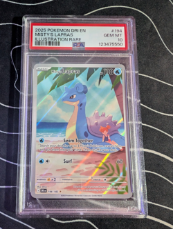 Pokemon Destined Rivals Misty’s Lapras PSA 10 - 194/182 - Image 1