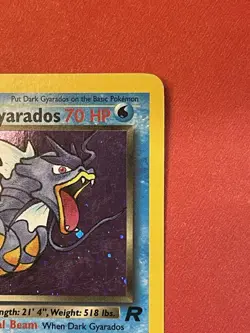 Pokemon TCG Dark Gyarados 8/82 Team Rocket 1st Edition Holo Rare LP+ - Image 3