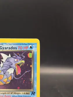 Pokemon TCG Dark Gyarados 8/82 Team Rocket 1st Edition Holo Rare LP+ - Image 3