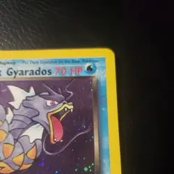 Pokemon TCG Dark Gyarados 8/82 Team Rocket 1st Edition Holo Rare LP+ - Image 5