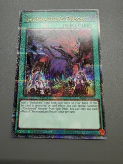 Yu-Gi-Oh! Abomination’s Prison 25th Quarter Century Secret 1st RA02-EN064 NM - Image 1