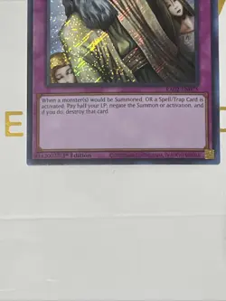 Yugioh! Solemn Judgment - RA02-EN075 - Secret Rare - 1st Edition Near Mint, Engl - Image 3