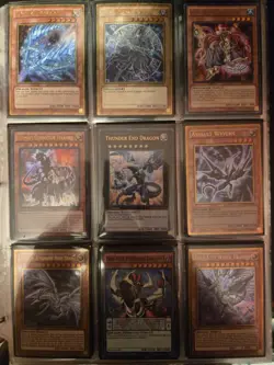 Yu-Gi-Oh! TCG 1st Edition RARE MINT Collection 58 Pages Front And Back Sleeved - Image 1