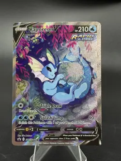 Vaporeon V - SWSH181 - Sword & Shield Black Star Promo - Full Art - Pokemon TCG - Image 1