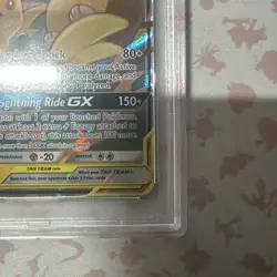 PSA 9 Raichu & Alolan Raichu GX 54/236 Sm-Unified Minds Holo - Image 4