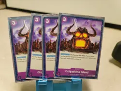 LOT OF 4 Onigashima Island Super Pre-Release - ST04-017 - LP - One Piece TCG - Image 1