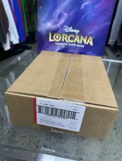Disney Lorcana - The First Chapter Factory SEALED Booster Box Case (4 Boxes) - Image 1