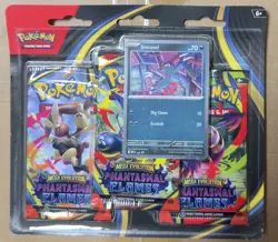 Pokemon TCG: Phantasmal Flames Triple Blister Pack (Sneasel) - New & Sealed - Image 1